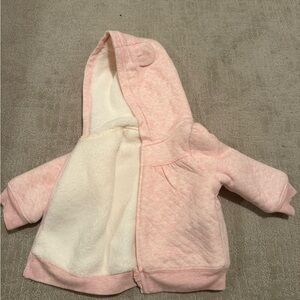 Simple Joys Cream and Pink Baby Outfit